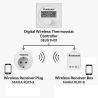 Digital Wireless Thermostat Controller DEUS TH07