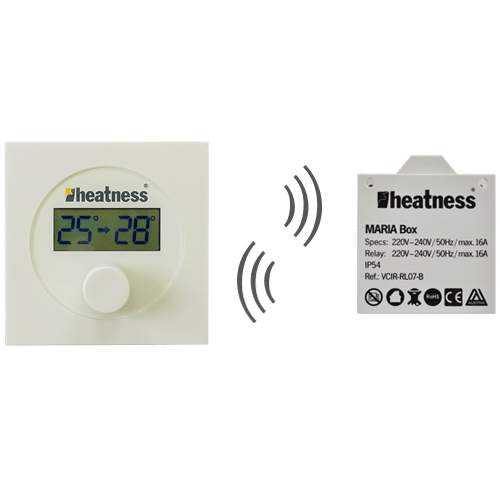 Heatness thermostat control